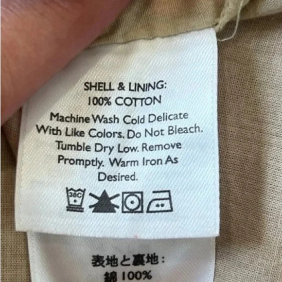 Eddie Bauer Plus Linen Floral Dress Size 18 - Picture 5 of 5